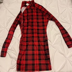 Plaid dress